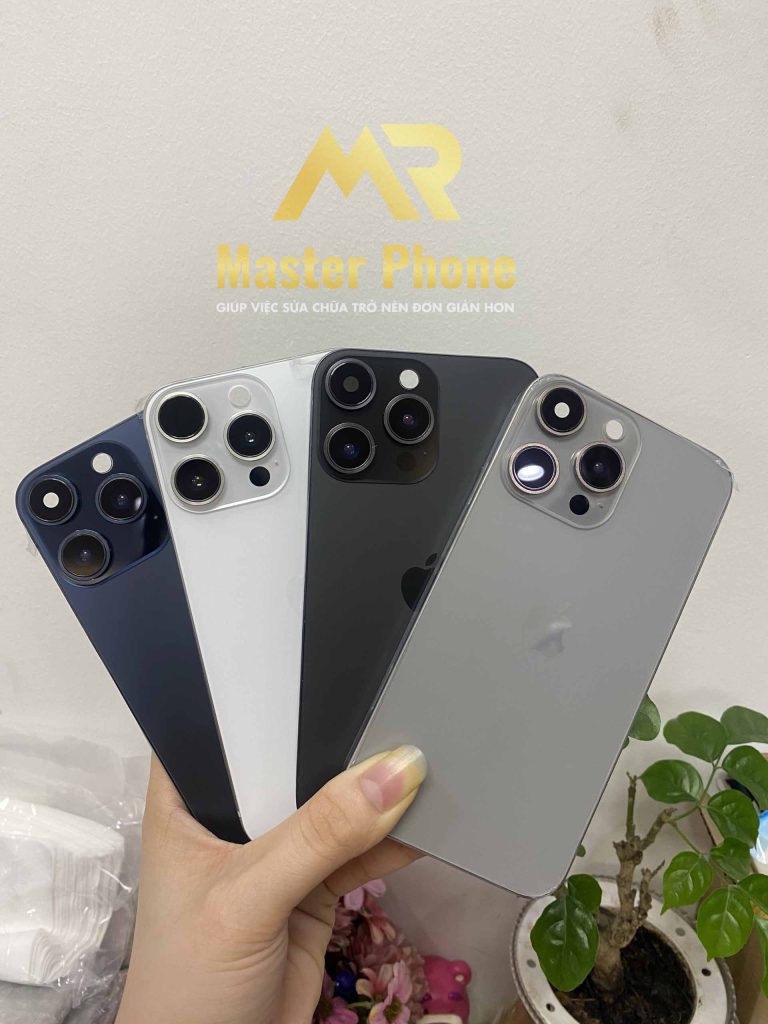 Độ vỏ iPhone xr lên 15 Pro CAM TO - Master Phone